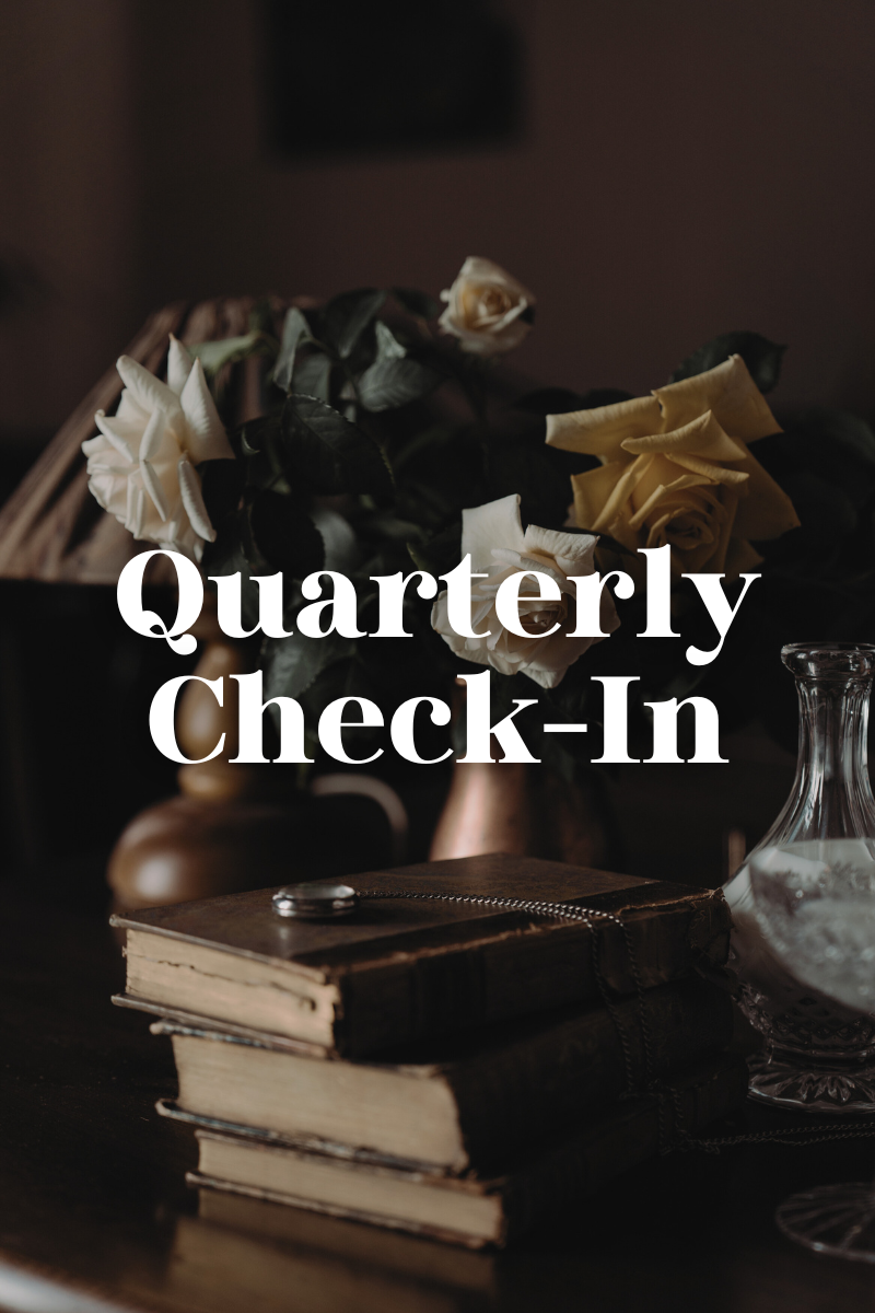 Reading Challenge Update – First Quarter Check-In